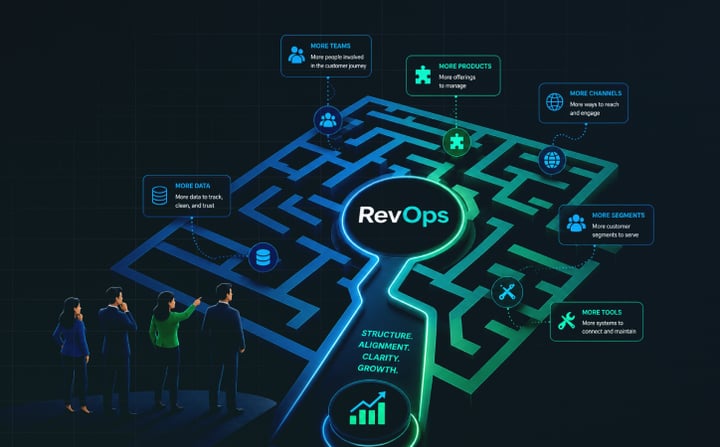 Companies Are Investing in RevOps Because Growth Is Becoming Harder to Coordinate