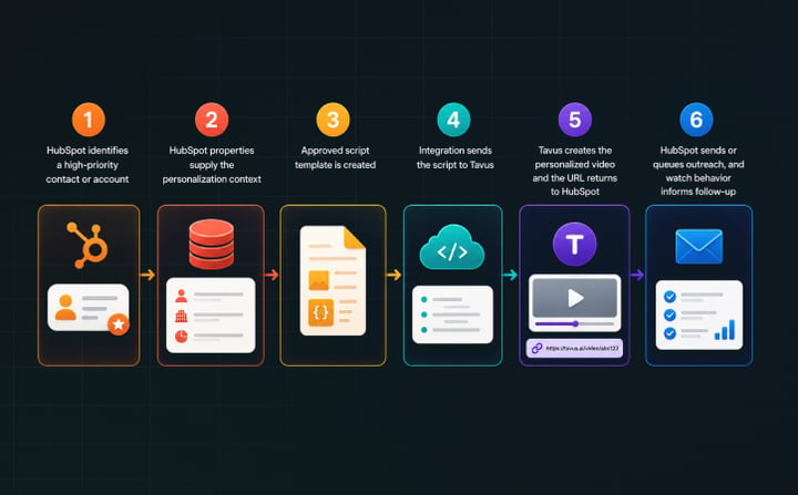 How HubSpot + Tavus Works Together