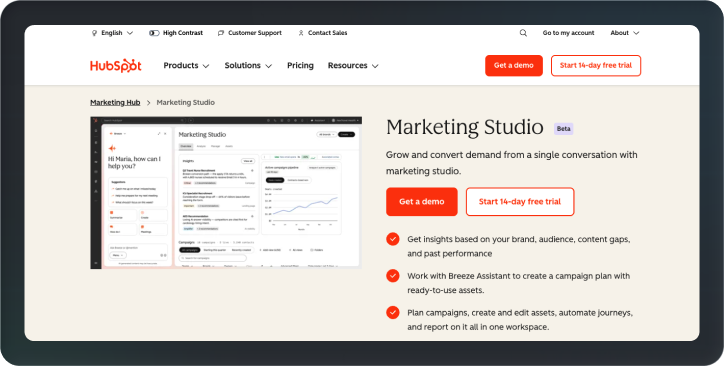 Marketing Studio Brings Campaign Planning and Execution Closer Together