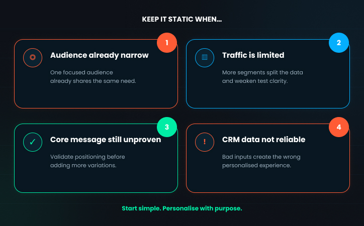 When Is a Static Landing Page Worth Keeping_